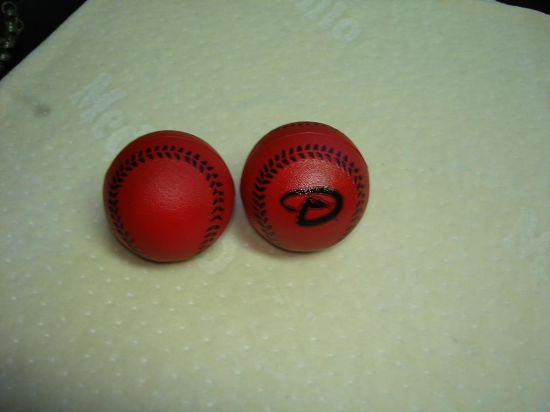 PU Antistress Ball Baseball Design Toy