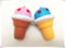 PU Squishy Ice Cream with Dots Squeeze Slow Rising Toy