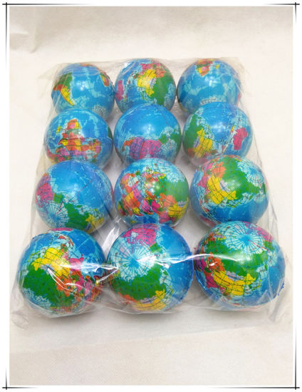 PU Squishy Stress Balls with Full Colors Printings Cute Gift Toys