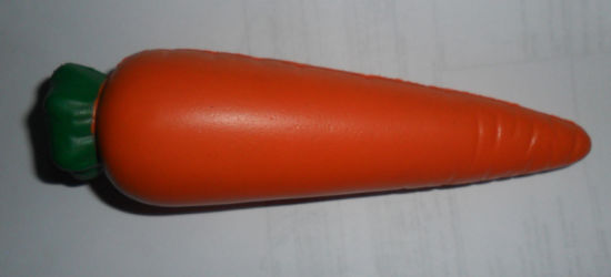 PU Squishy Toy Carrot Shaped