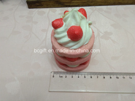 Fruit Pillar Cakes Cute PU Squishy Toys Slow Rising Scented Popular Squishies