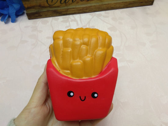 Scented Chips Fries PU Soft Squishies Slow Rising Cool Squishy Toys