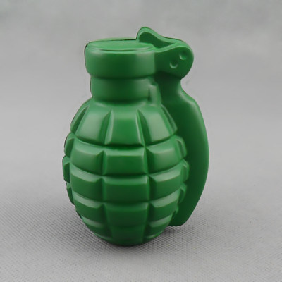 Wholesale PU Hand Grenade Stress Reliever Toy with Custom Logo