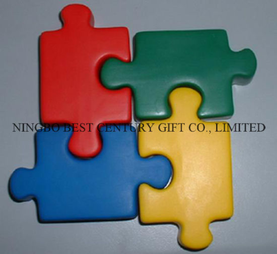 PU Puzzle Pieces Shape Stress Reliever Toy