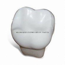PU Anti Stress Toy in Tooth Design with Logo