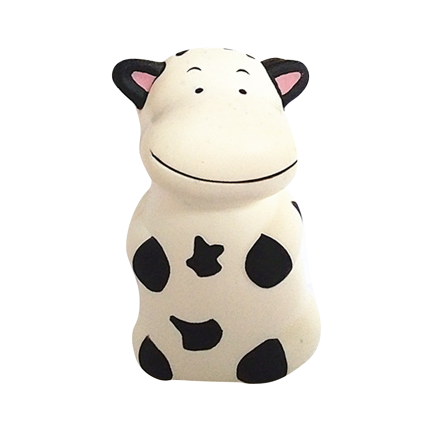 Custom Sitting Milk Cow PU Foam Slow Rising Squishy Toy